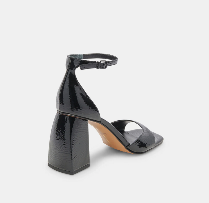 Janey Heels, Midnight Crinkle Patent