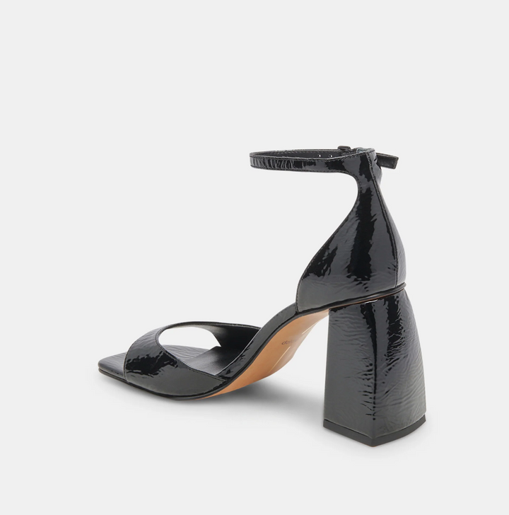 Janey Heels, Midnight Crinkle Patent