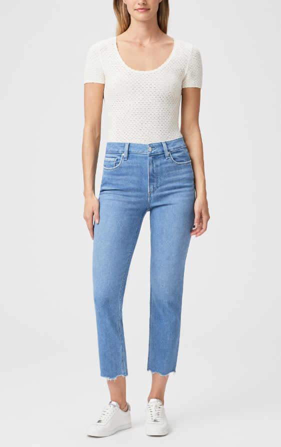 Cindy Crop Jean, Light Wash