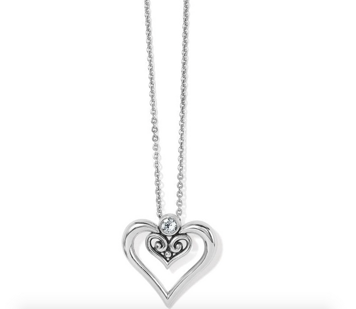 Alcazar Duet Heart Necklace