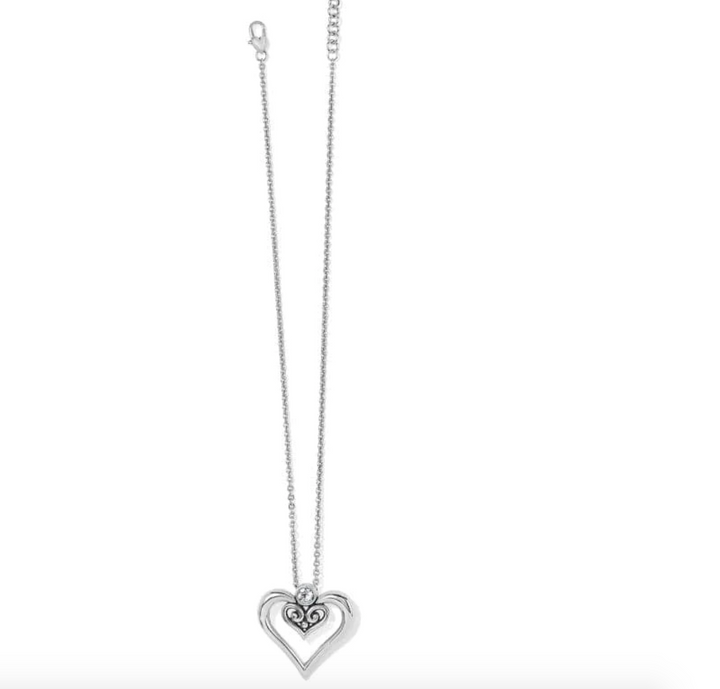 Alcazar Duet Heart Necklace