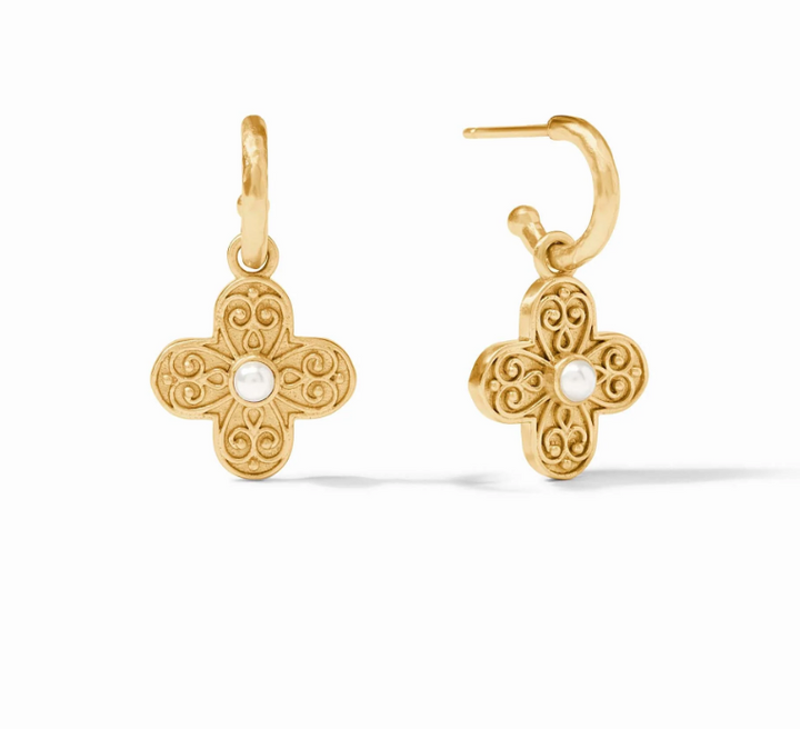 Corinth Hoop & Charm Earring