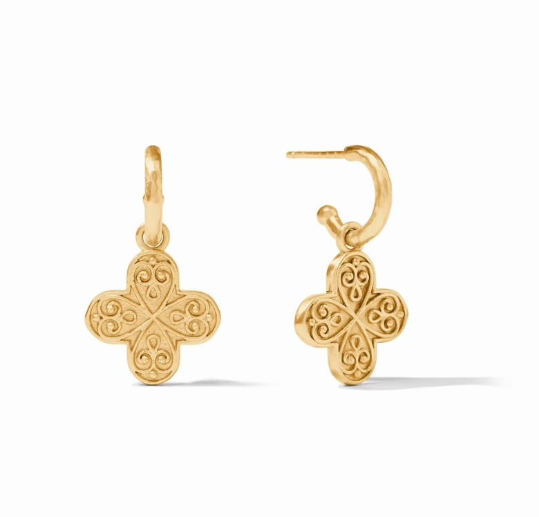 Corinth Hoop & Charm Earring