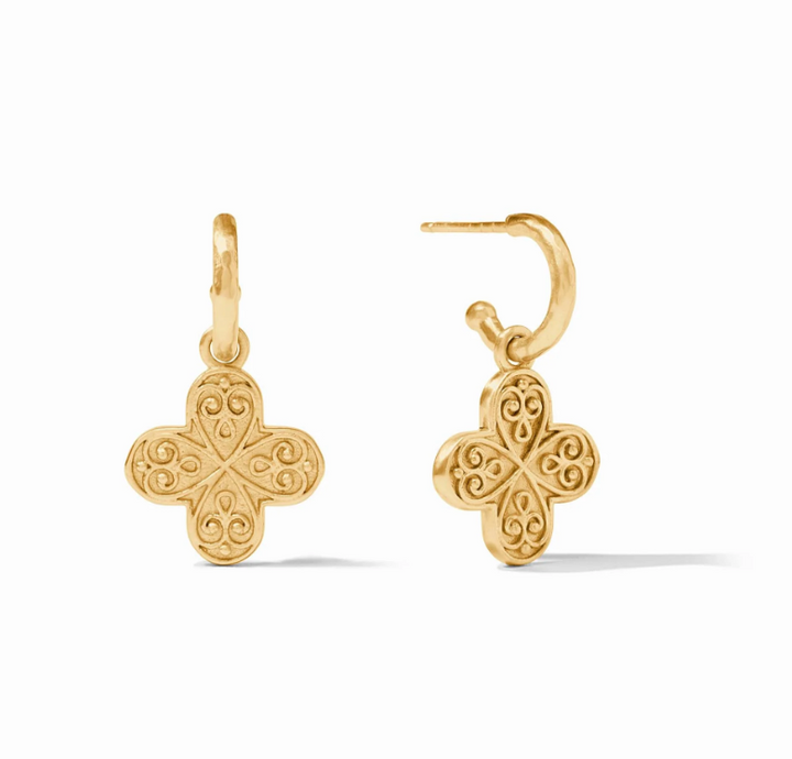 Corinth Hoop & Charm Earring