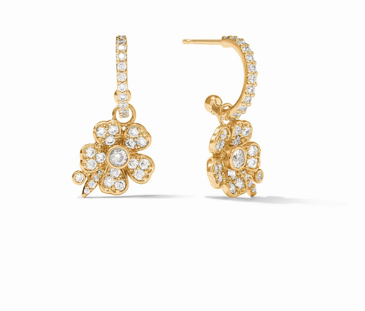 Laurel Hoop & Charm Earring