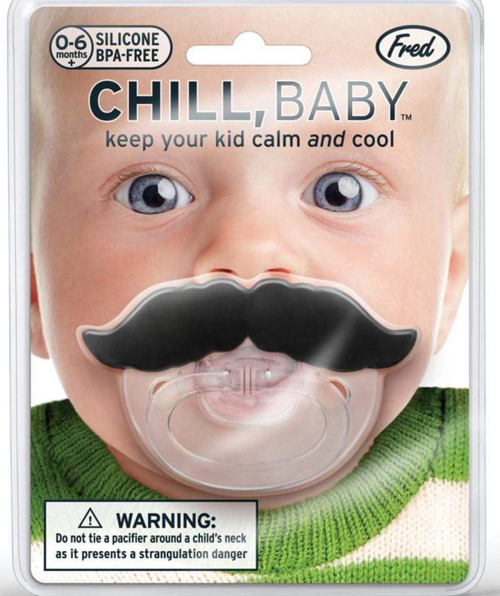 Chill Baby Mustache Pacifier