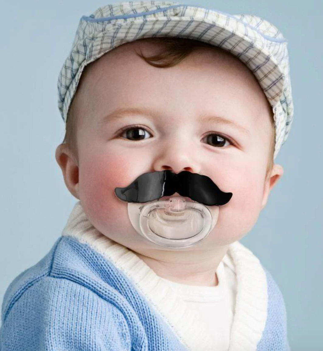 Chill Baby Mustache Pacifier