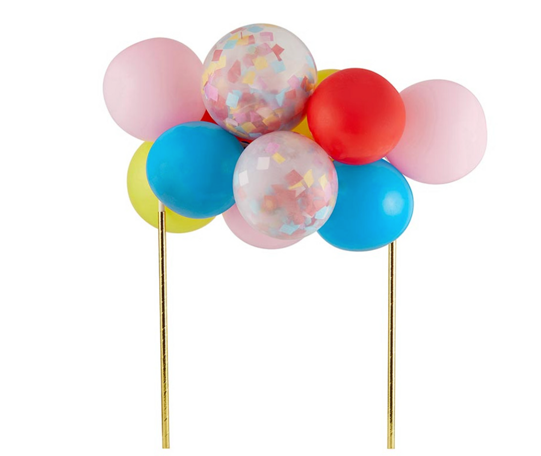 Balloon Cake Topper, Rainbow