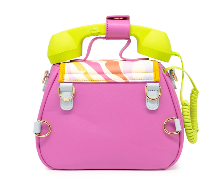 Ring Ring Phone Convertible Handbag, Retro Vibes