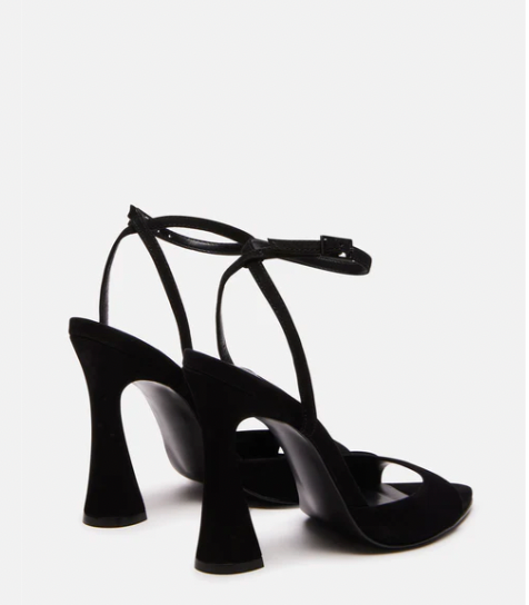 Beki Heel, Black Leather