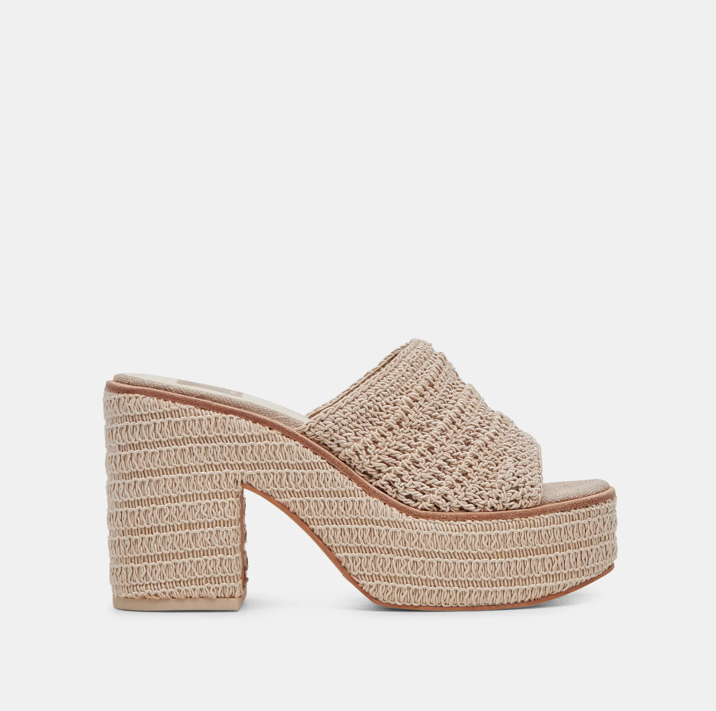 Ladin Heels, Dove Woven