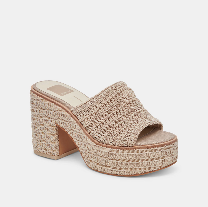 Ladin Heels, Dove Woven