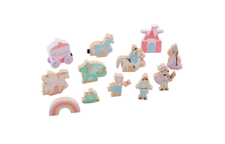 Wood Princess Toy Set