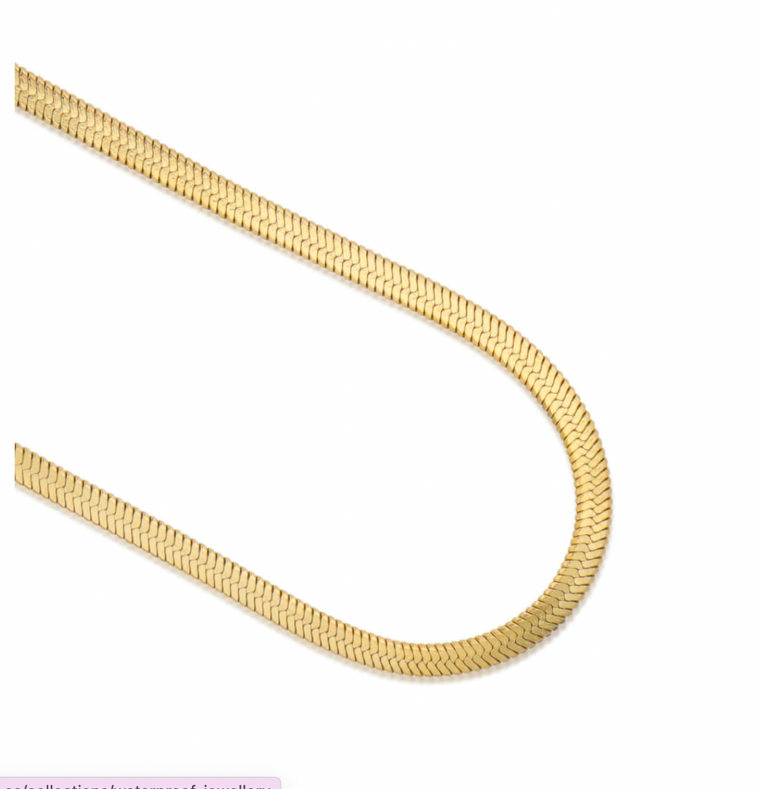 Sasha Necklace, Gold