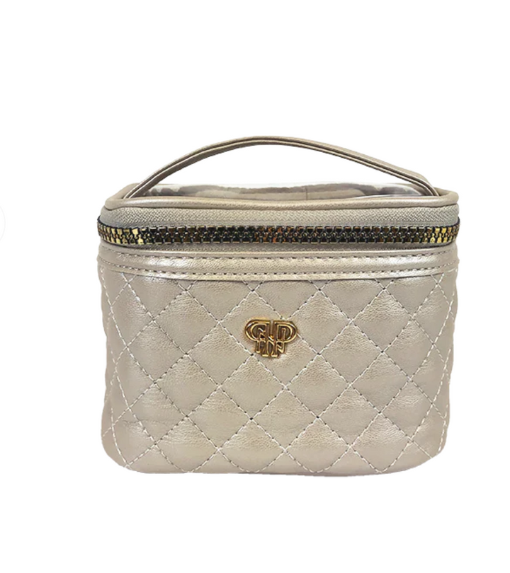 Getaway Jewelry Case, Pearl Quilted