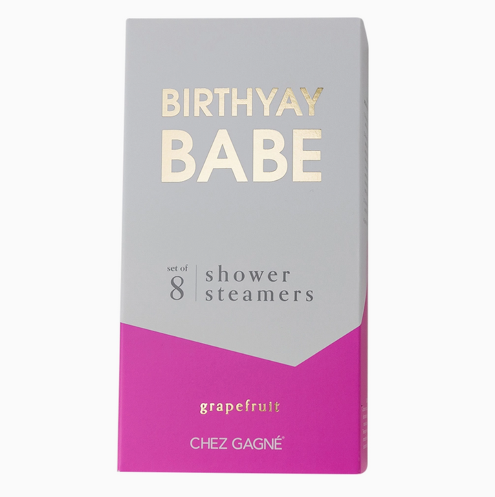 Birthyay Babe Shower Steamers Set