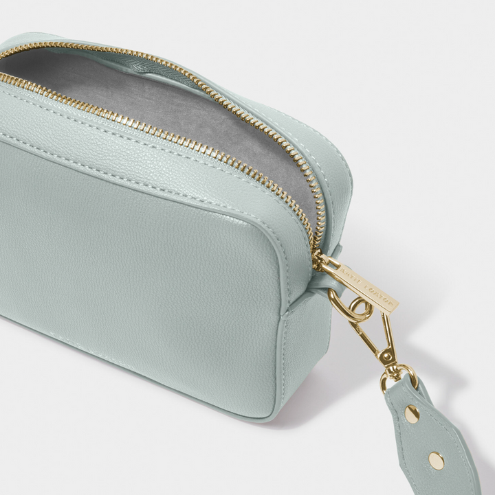 Zana Mini Crossbody Bag, Duck Egg Blue