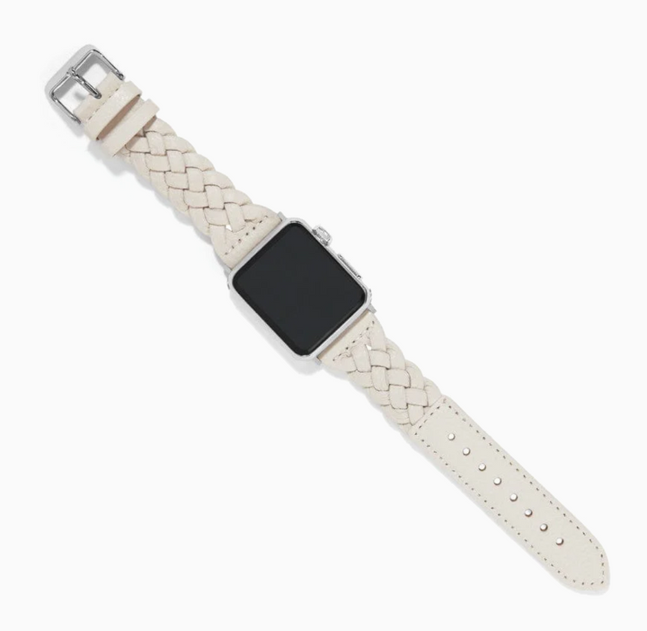 Sutton Braided Leather Watch Band