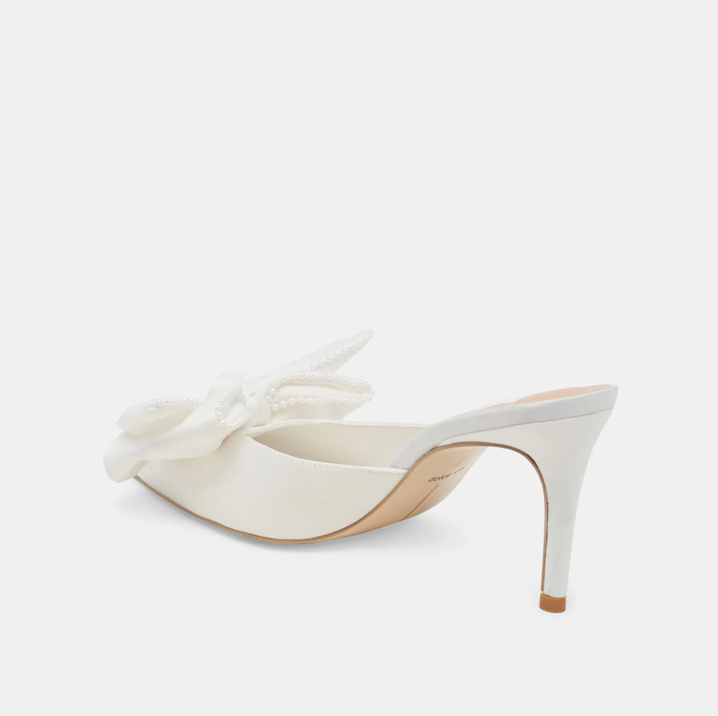 Kayli Pearl Heels, Vanilla