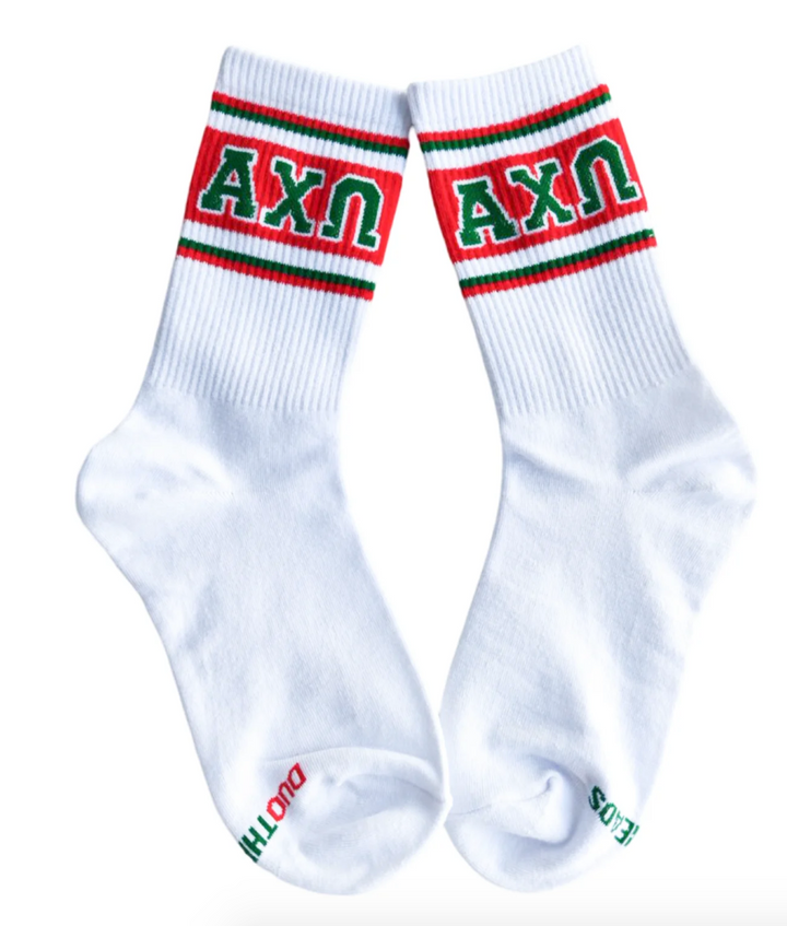 Sorority Colorful Striped Socks