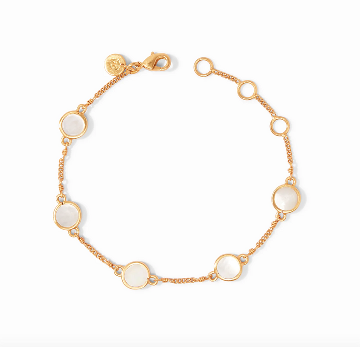 Valencia Delicate Bracelet, Mother of Pearl