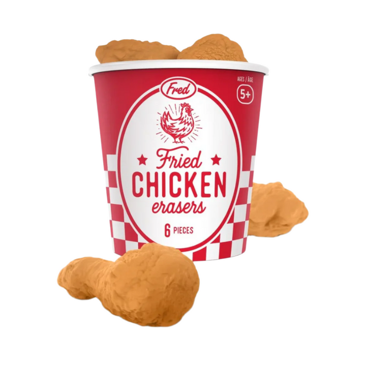 Fried Chicken Erasers