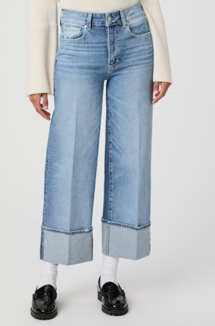 Sasha Ankle Wide Leg Jean, Walk of Fame