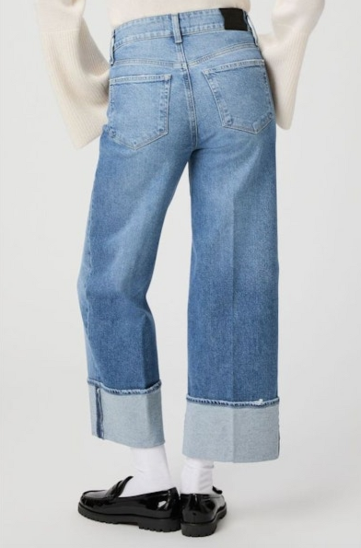 Sasha Ankle Wide Leg Jean, Walk of Fame