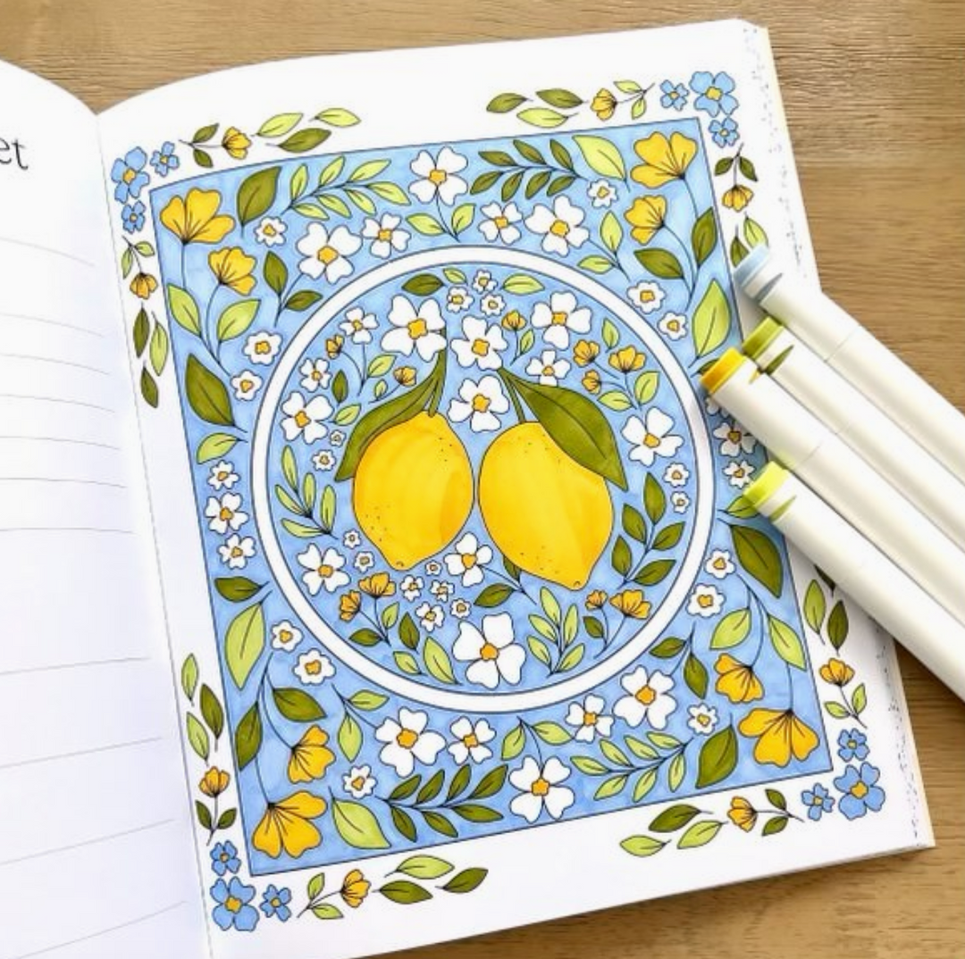 The Good Life Coloring Book