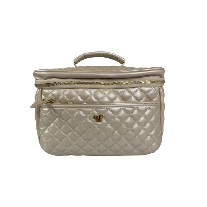 Getaway Classic Train Case, Pearl Quilted