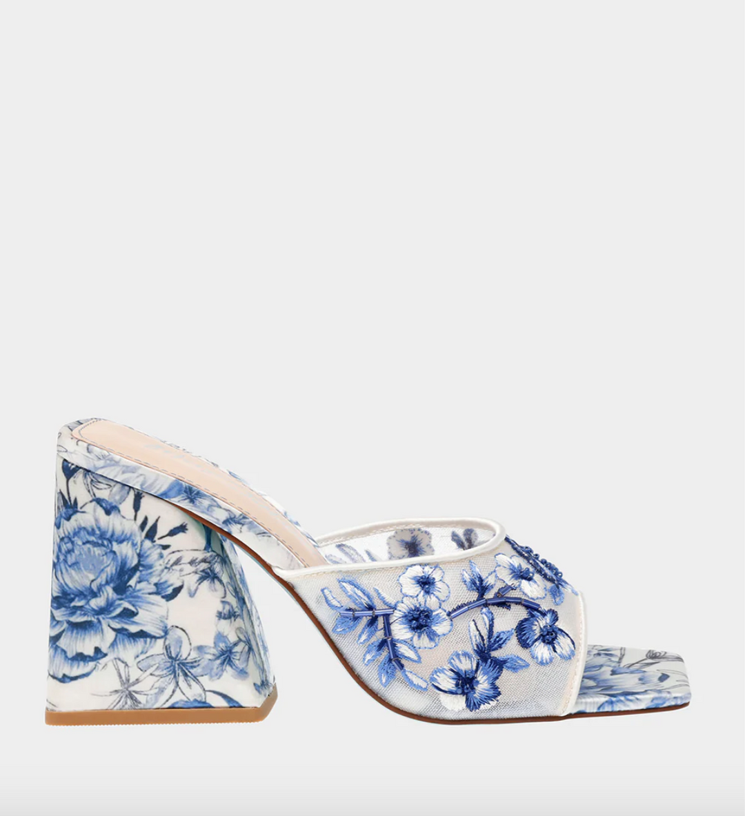 Roo Heel, Blue Floral