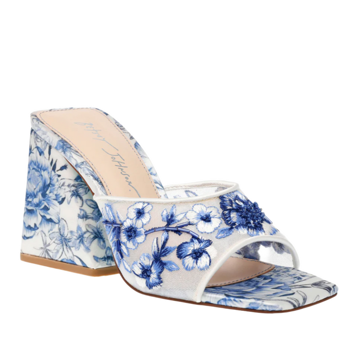 Roo Heel, Blue Floral