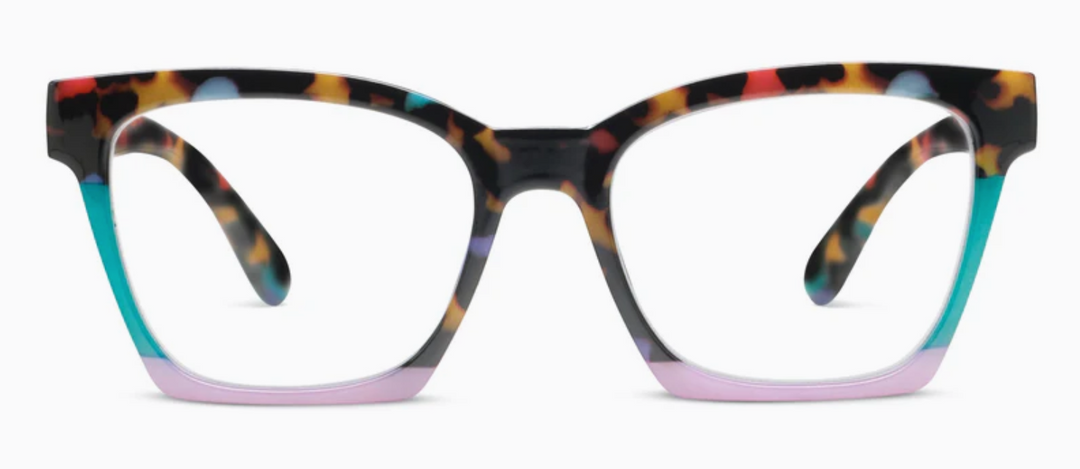 Birdie Glasses, Peepfetti Tortoise Colorblock