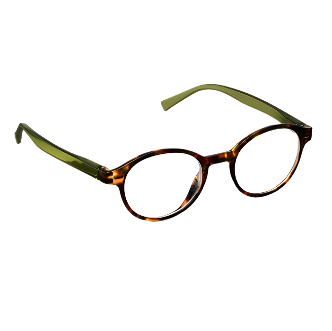 Dawson Glasses, Tortoise/Green