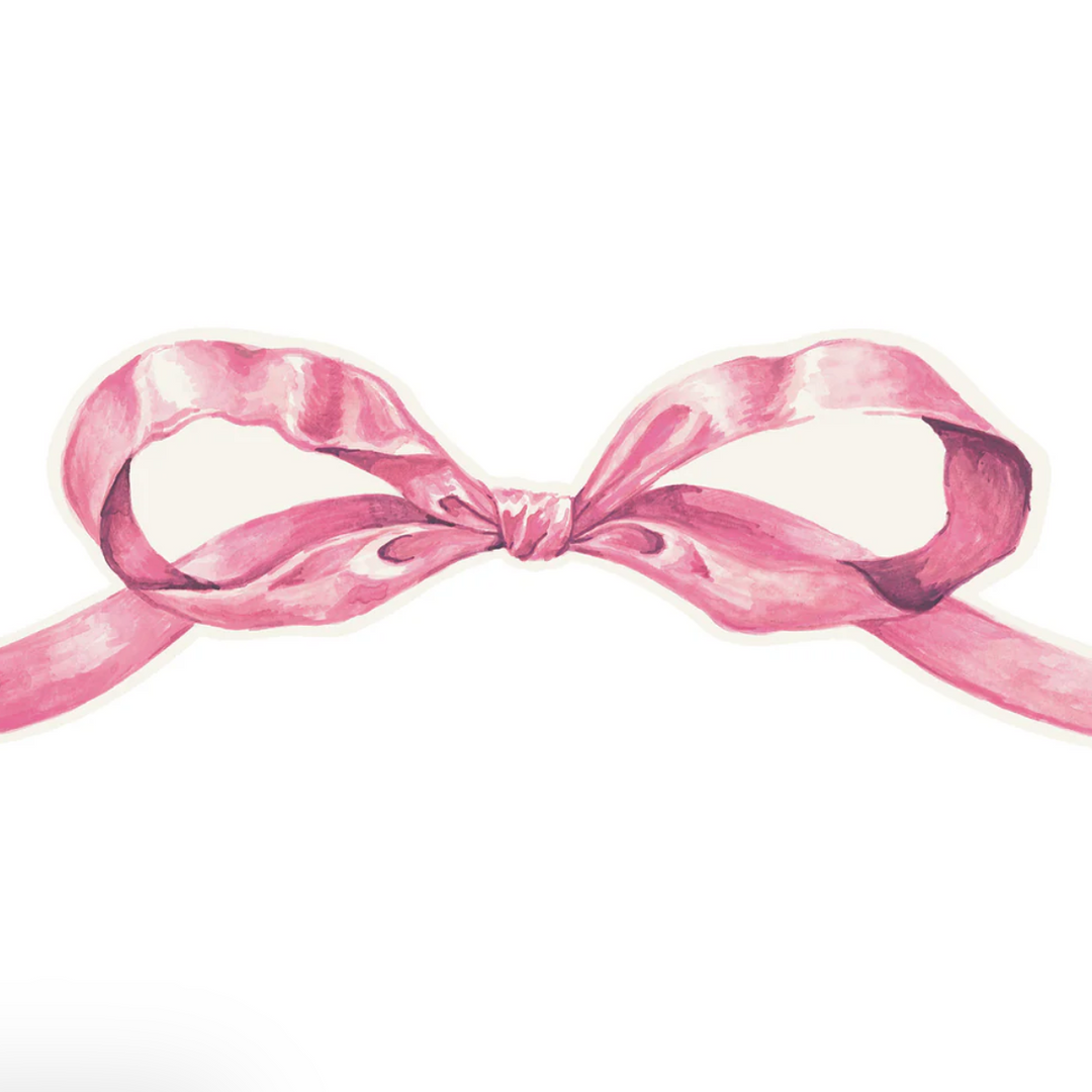 Pink Bow Table Accent (set of 12)