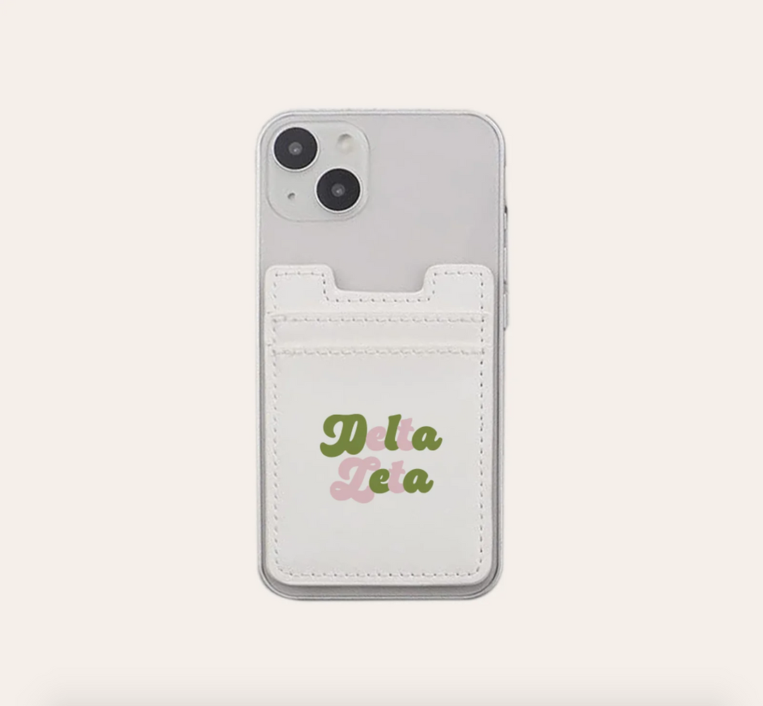 Sorority Stick On Phone Wallet