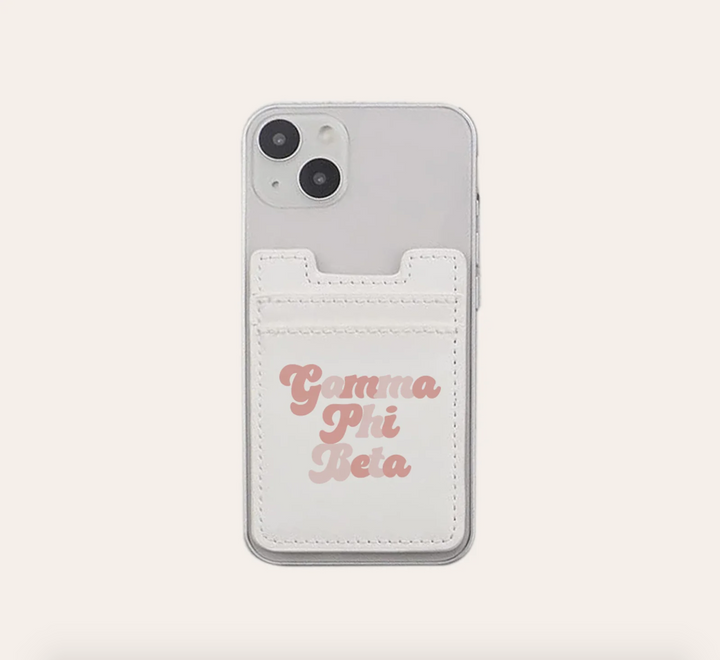 Sorority Stick On Phone Wallet