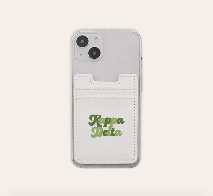 Sorority Stick On Phone Wallet