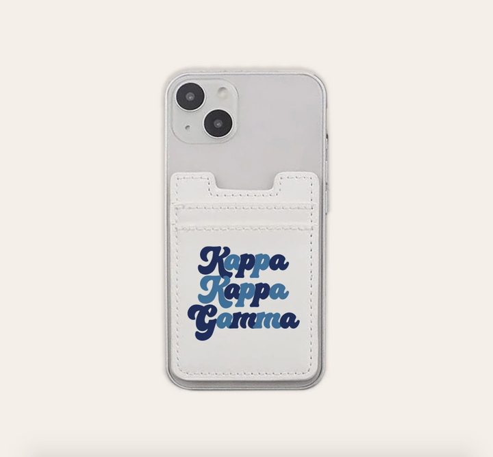 Sorority Stick On Phone Wallet