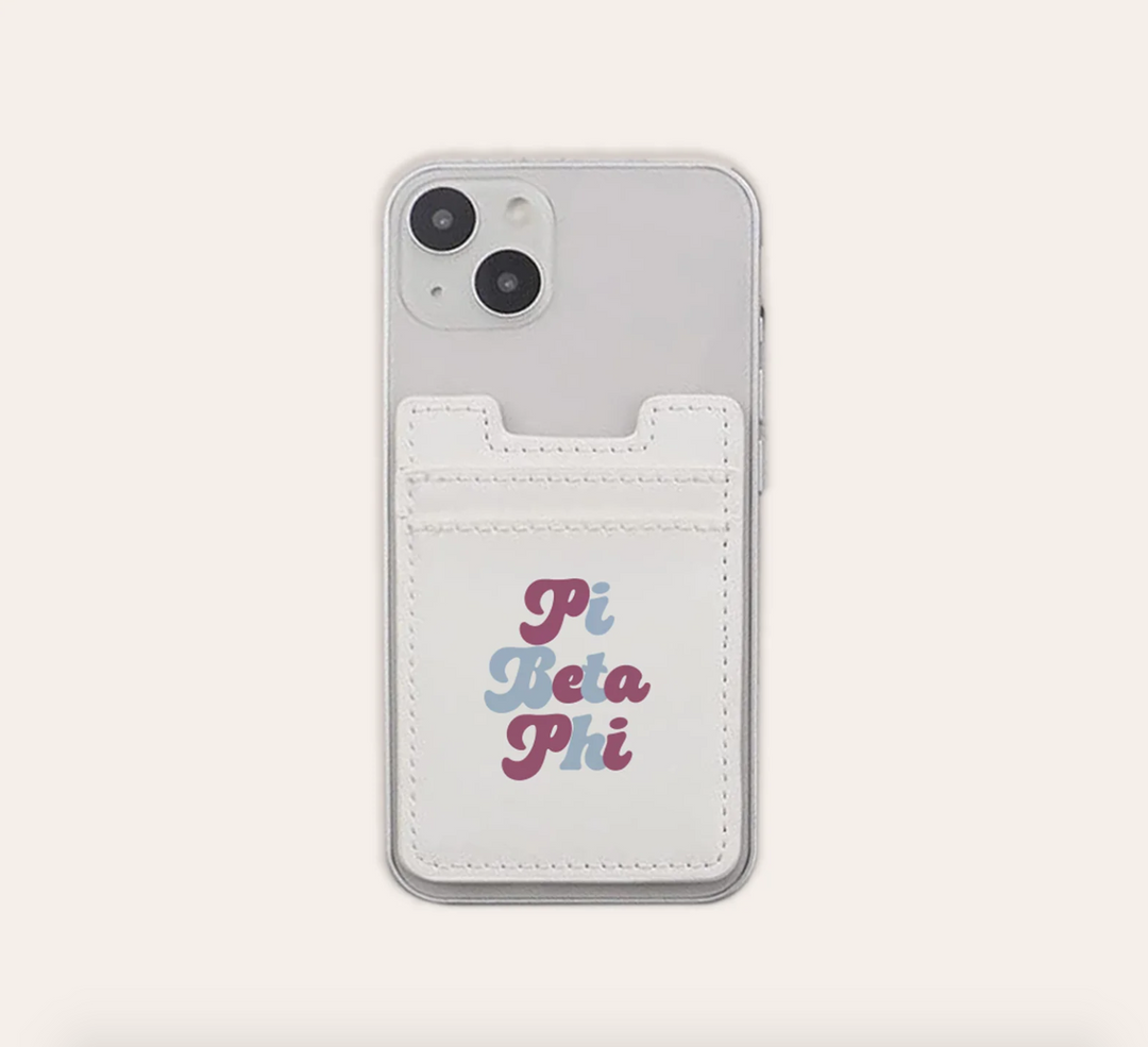 Sorority Stick On Phone Wallet