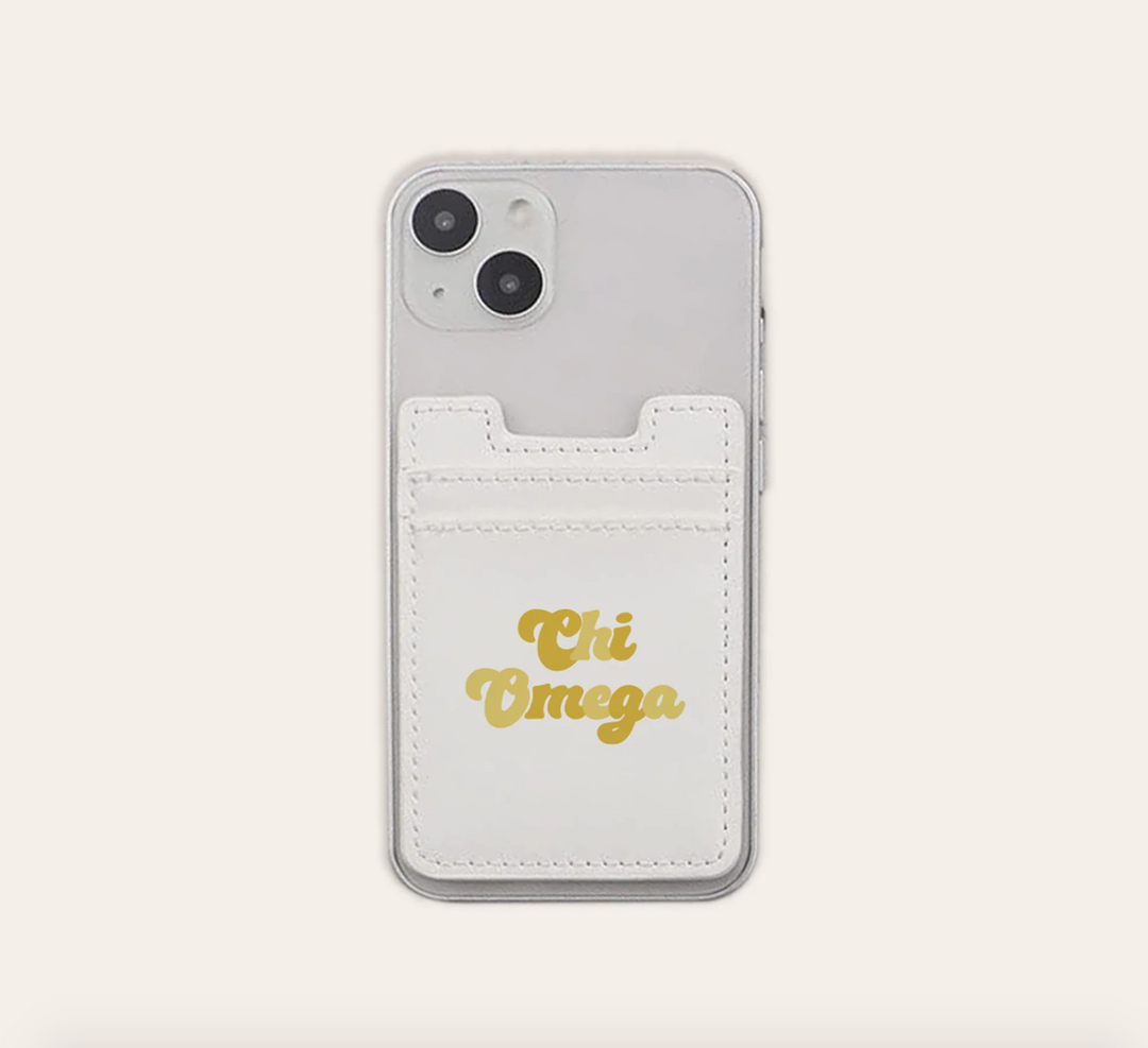 Sorority Stick On Phone Wallet