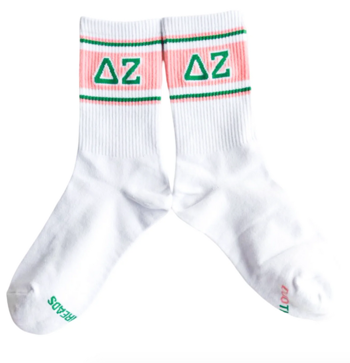 Sorority Colorful Striped Socks