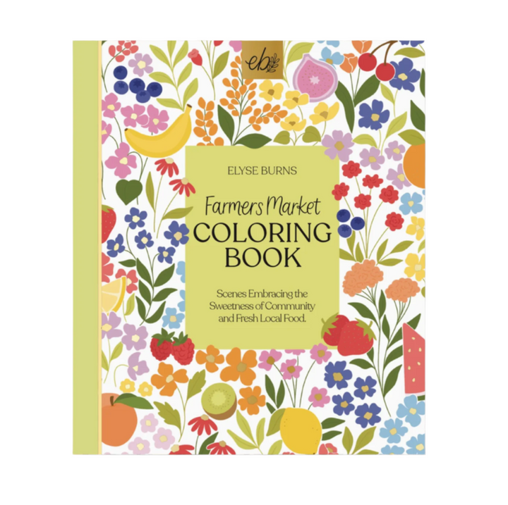 Farmers Market Coloring Book