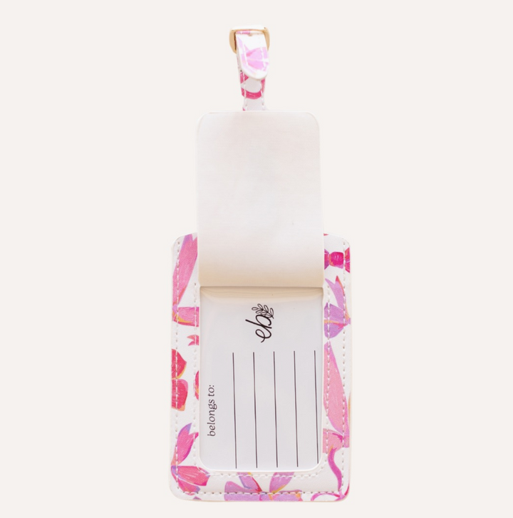 Pink Bows Luggage Tag