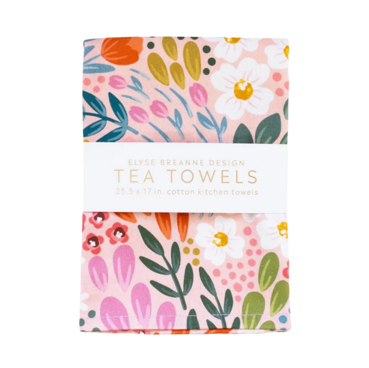 Pack of 2 Summer Meadows Tea Towels