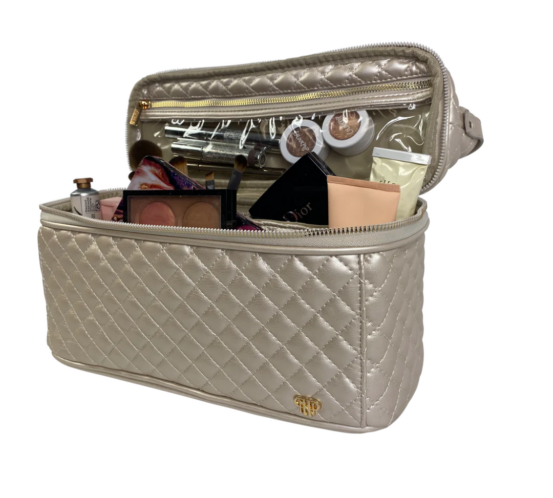 Stylist Travel Bag, Pearl Quilted