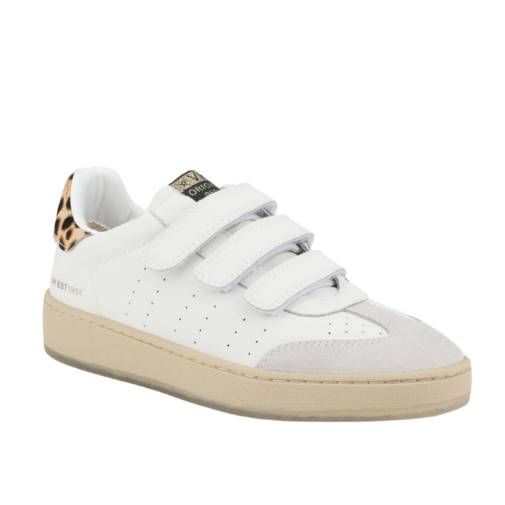 Ease 2 Sneakers, White/Cheetah