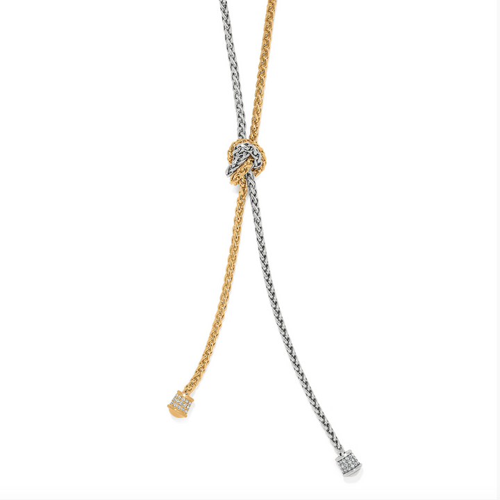 Meridian Ventus Two Tone Y Necklace