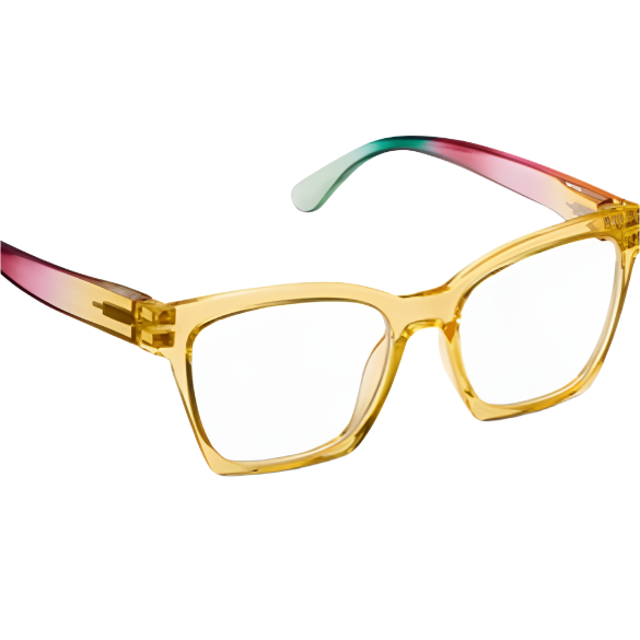 Maisie Glasses, Yellow/Ombre