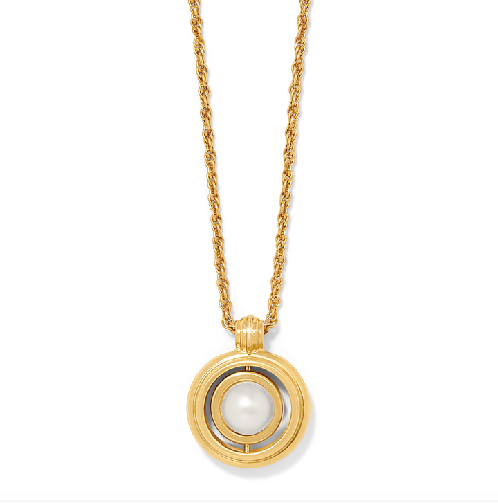 Ferrara Deco Pearl Necklace